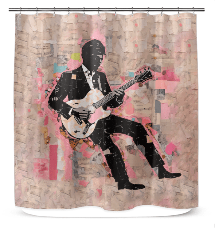 Rhythmic Reverie Shower Curtain - Beyond T-shirts