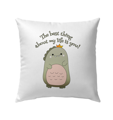 My Life Is You Outdoor Pillow