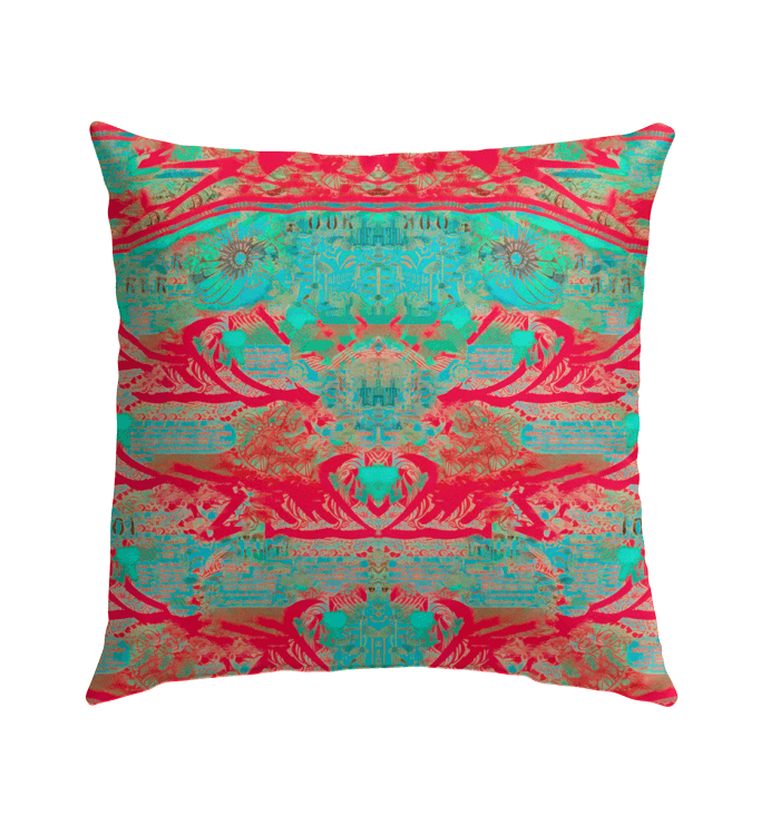 Wave Paradise Patio Pillow - Beyond T-shirts