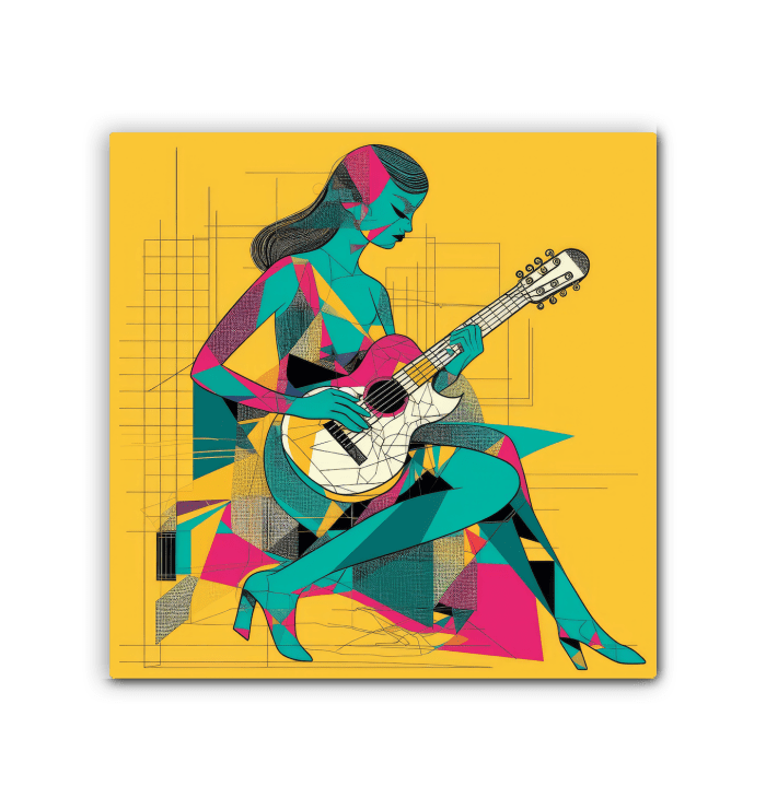 Glamour in Motion Wrapped Canvas - Beyond T-shirts