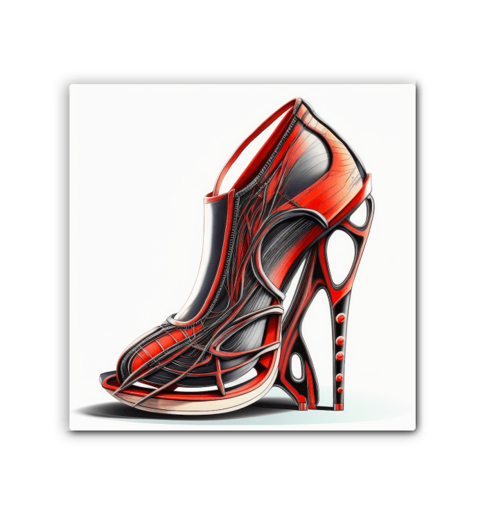 Canvas Couture: Futuristic Shoe Extravaganza - Beyond T-shirts