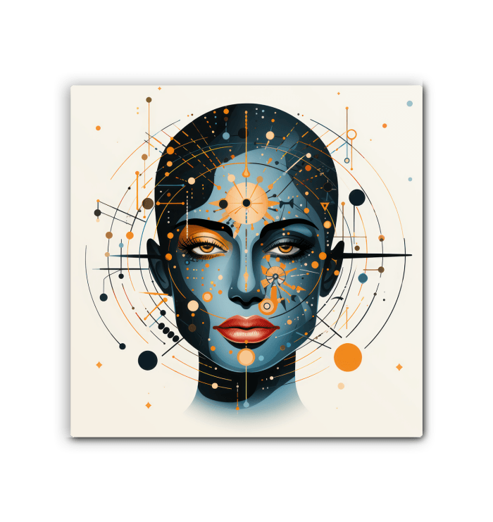 Abstract Goddesses: Women's Canvas Art - Beyond T-shirts