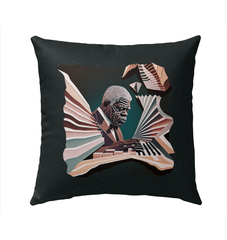 Harmony in the Breeze Outdoor Pillow