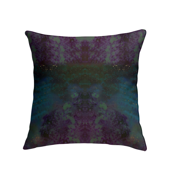 Colorful Bohemian-patterned indoor pillow