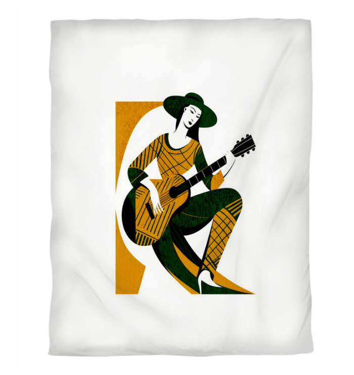 Fashionable Serenade Duvet Cover - Beyond T-shirts