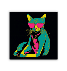 Cat's Whimsical Dream Canvas Print - Beyond T-shirts