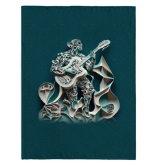 Rock Anthem Sherpa Blanket