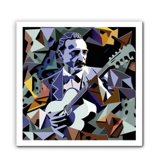 Jazz in the Park Wrapped Canvas