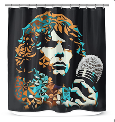 Choral Elegance Shower Curtain