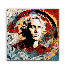 Surfing Euphony Canvas Print - Beyond T-shirts