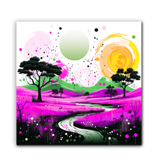 Majestic Mountain Marvel Landscape Canvas Art