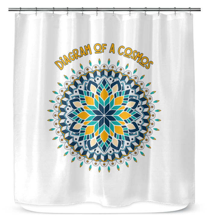 Mandala Of Abundance Shower Curtain - Beyond T-shirts