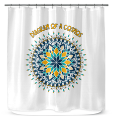 Mandala Of Abundance Shower Curtain - Beyond T-shirts