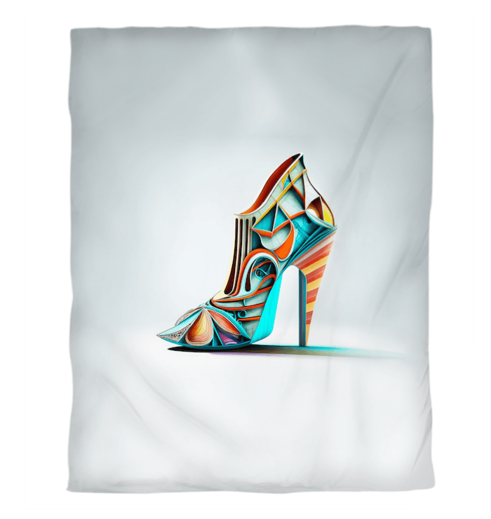 Futuristic Shoe Dreams Bedding Haven - Beyond T-shirts