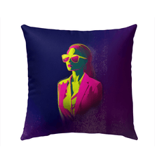 Vogue Vibes Outdoor Decor Pillow - Beyond T-shirts