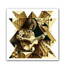 Treble Trails Wrapped Canvas