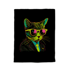 Artistic Cat Watercolor Comforter - Beyond T-shirts