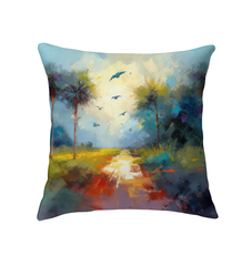 Lakeside Tranquility Indoor Pillow