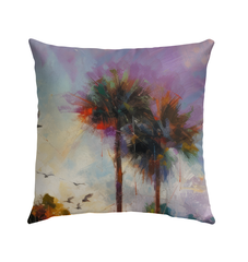 Coastal Sunrise Outdoor Pillow