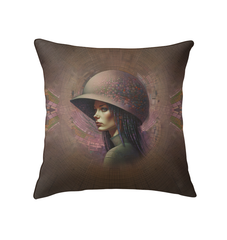 Boho Bliss Beyond Style Indoor Pillow with bohemian design.