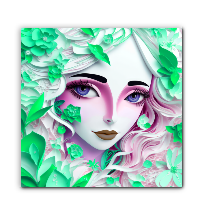 Steampunk Dreams canvas print, a fusion of paper art and steampunk aesthetics for home decoration.