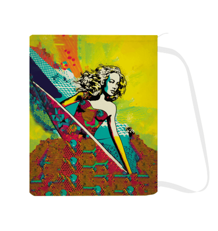 Beachwear Storage Bag - Surfing Theme