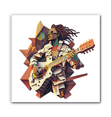 Melodic Marvel Wrapped Canvas