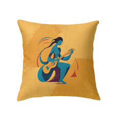 Bluesy Elegance Decor Pillow - Beyond T-shirts