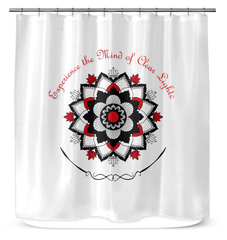 Elephant Mandala Shower Curtain - Beyond T-shirts