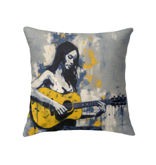 Serene Moments Minimalist Abstract Pillow