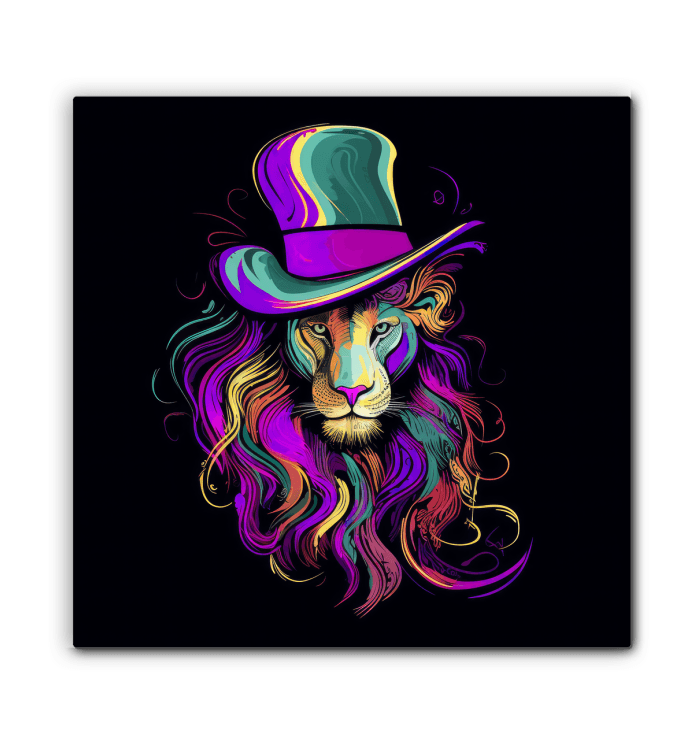 Wild Sovereign Canvas Print - Beyond T-shirts