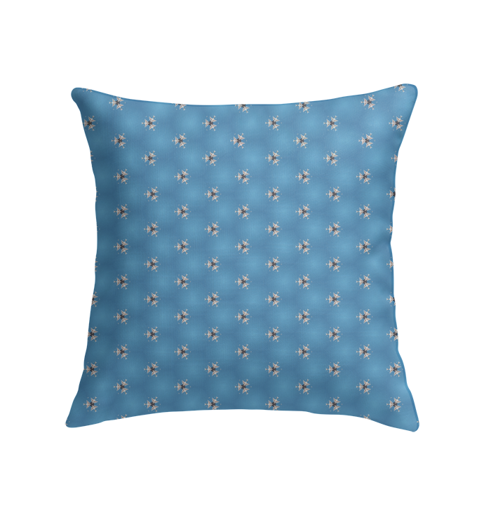 Elegant and decorative Kirigami Artful Acorns pillow.