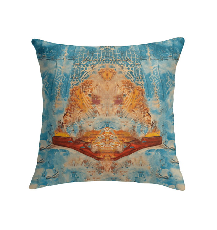 Chic and cozy Surfing 5 03 pillow, perfect for adding a serene surf atmosphere to your home decor.