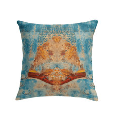 Chic and cozy Surfing 5 03 pillow, perfect for adding a serene surf atmosphere to your home decor.