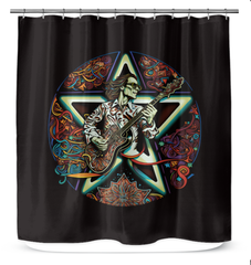 Reggae Ripples Shower Curtain