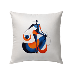 Couture Elegance Outdoor Throw Pillow - Beyond T-shirts