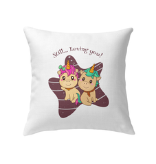 Still Loving You Indoor Pillow