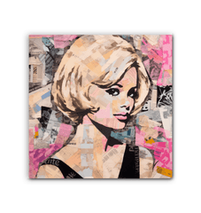 Melodic Mirage Wrapped Canvas Musical Illusion - Beyond T-shirts
