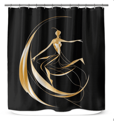 Vibrant Vogue Shower Curtain - Beyond T-shirts