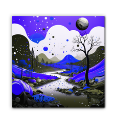 Enchanting Everglades Swamp Landscape Canvas