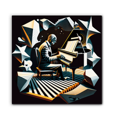 Harmonic Hues Wrapped Canvas