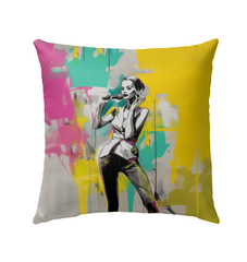 Minimal Artistic Zenith Outdoor Pillow