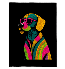Doggy Dreamland Escapes Sherpa Blanket - Beyond T-shirts