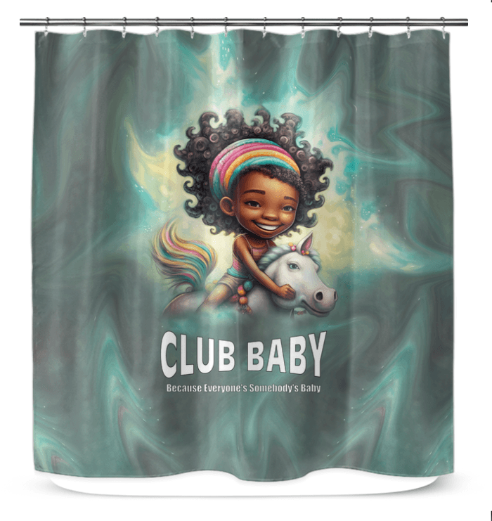 CB6-12 elegant shower curtain in a modern bathroom setting.
