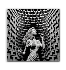 Flute Fantasy Wrapped Canvas