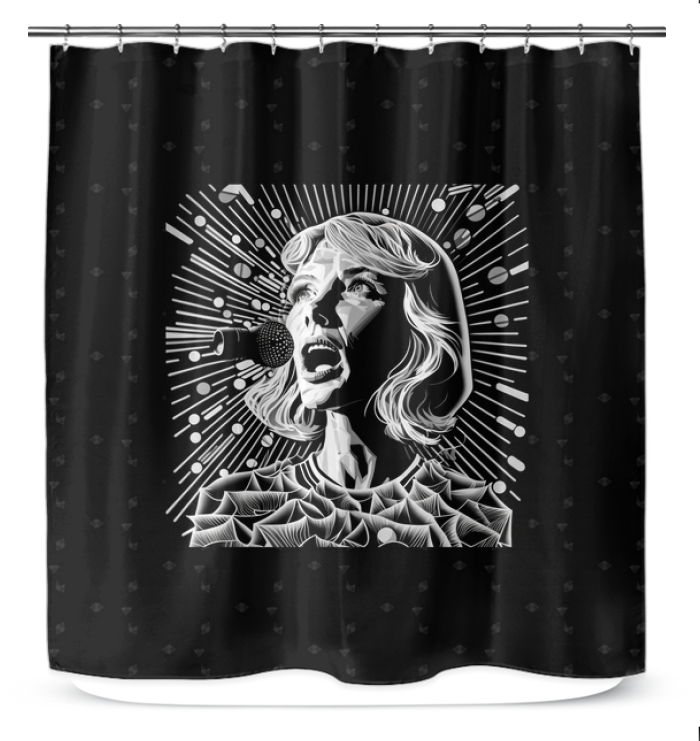 Ballad Beauty Shower Curtain