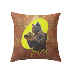 Whisker Whimsy Cat Indoor Pillow