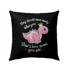 How Sweet You Are Outdoor Pillow