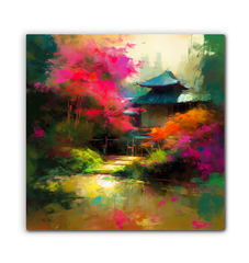 Coastal Escape Landscape Wrapped Canvas