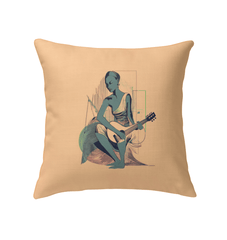 Fashionable Serenade Throw Pillow - Beyond T-shirts